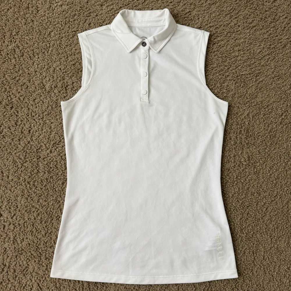 Bogner Ruby Sleeveless Polo Tank
